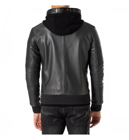 Dalibor DSQUARED2 Leather jacket