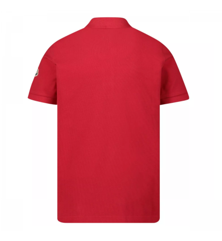 Red MONCLER Polo shirt