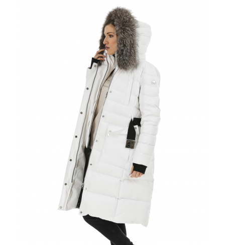 White MOOSE KNUCKLES Down coat