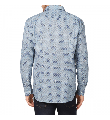 Blue CANALI Shirt