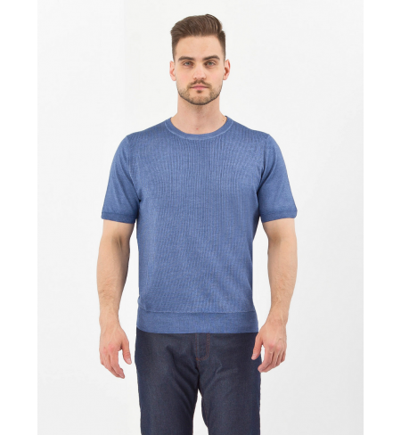 MX01462 C0719 Blue CANALI T-shirt