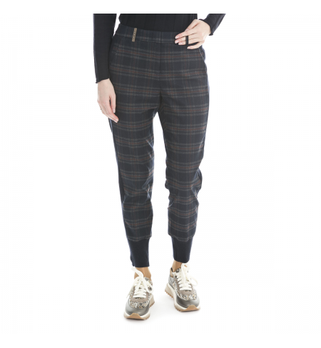 Navy PESERICO Trousers