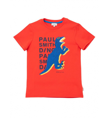 P25721 Bright Red PAUL SMITH JUNIOR T-shirt