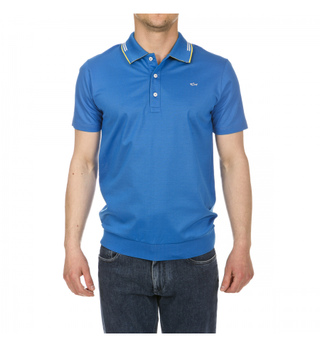 Blue PAUL AND SHARK Polo shirt