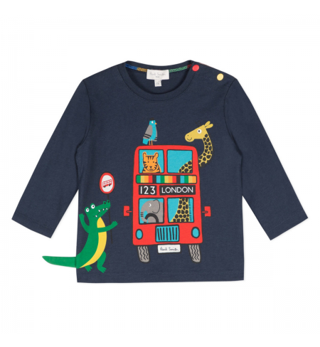 Von PAUL SMITH JUNIOR T-shirt with long sleeves