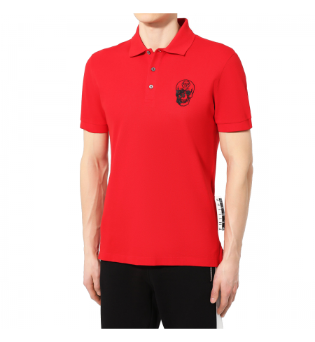 Red DSQUARED2 Polo shirt