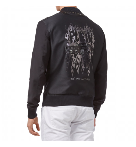 Car in Flames DSQUARED2 Jacket