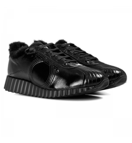 Black SALVATORE FERRAGAMO Sport shoes
