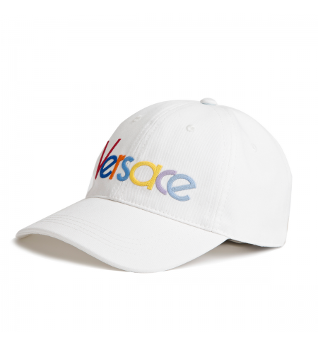White VERSACE Baseball cap