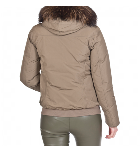 Alpha taupe WOOLRICH Down jacket