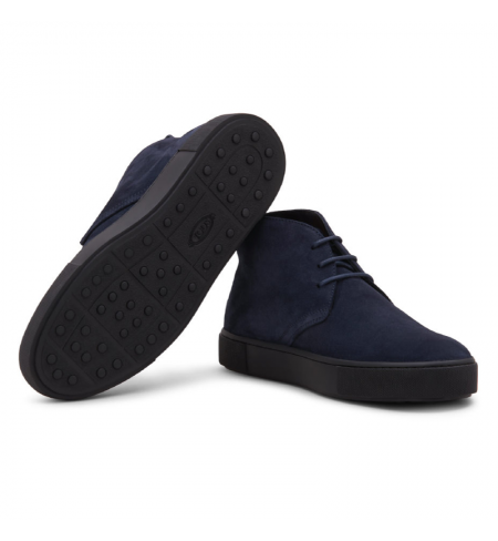 Blue SANTONI High shoes
