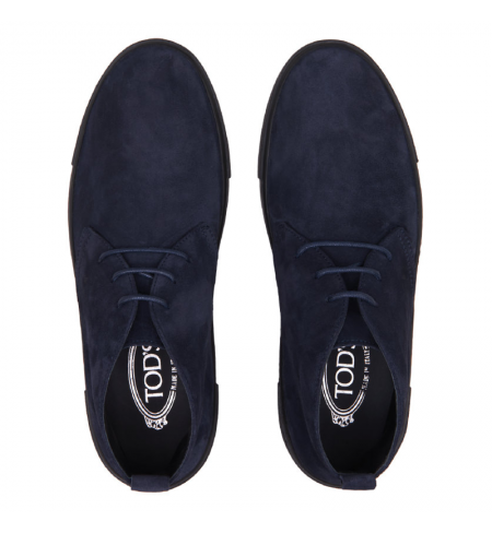 Blue SANTONI High shoes