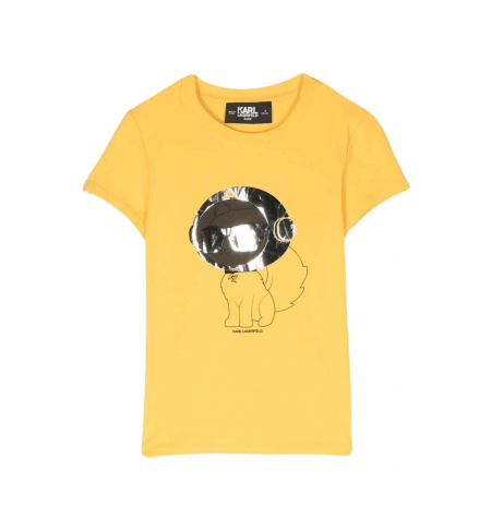 Yellow KARL LAGERFELD T-shirt