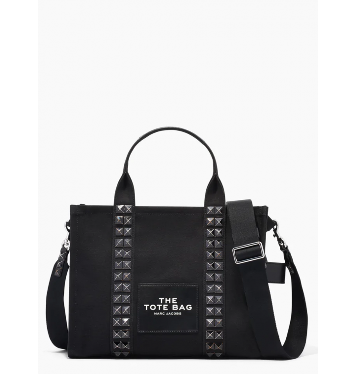 Marc Jacobs The Medium Studded Tote Bag in Black