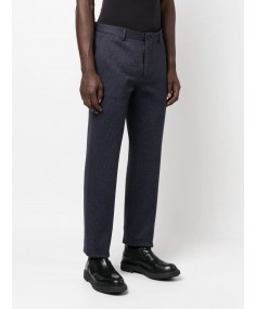 With Geometric Pattern Blue ETRO Trousers