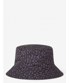 Monogram Reversible Anthracite KENZO Hat