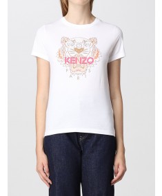 Featuring Graphic Print White KENZO T-shirt