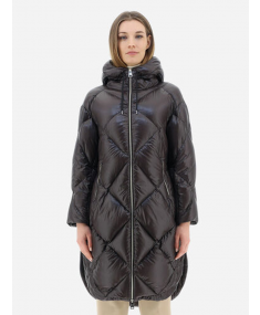 Oversize Nylon Ultralight Dark Chocolate HERNO Down coat