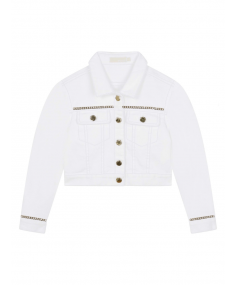 R16126 White MICHAEL KORS Jacket
