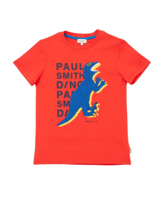P25721 Bright Red PAUL SMITH JUNIOR T-shirt