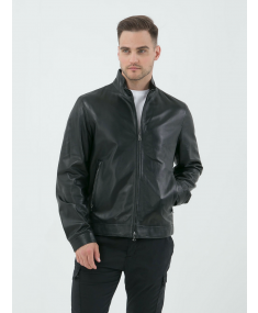 23412454 Black PAUL AND SHARK Leather jacket