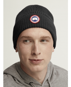 Arctic Disc Rib Toque Black CANADA GOOSE Hat