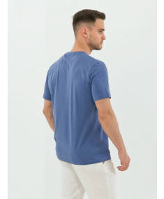91G586- 3125006- 007 Dark Ceruole Blue CORNELIANI T-shirt