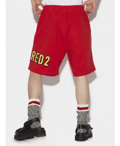 Red DSQUARED2 Shorts
