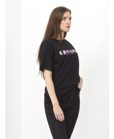 Black E.ERMANNO SCERVINO T-shirt
