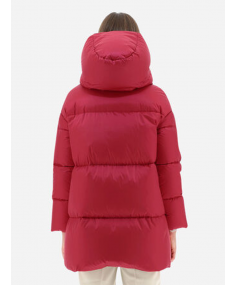 Globe Recycled Nylon Satin Love Pink HERNO Down jacket