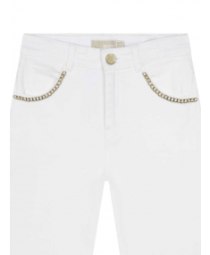 R14150 White MICHAEL KORS Trousers