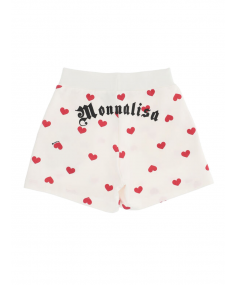 Hearts Pattern MONNALISA Shorts