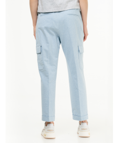 Pantalone Donna Blue PESERICO Trousers