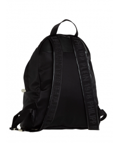 Nylon Hexagon Black PHILIPP PLEIN Backpack