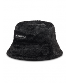 Ikonik Bucket Black KARL LAGERFELD Hat