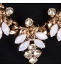 Triple Cristal Firefly  Necklace