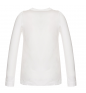 White MONNALISA T-shirt with long sleeves