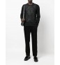 Paisley Print Long-Sleeved Black ETRO T-shirt with long sleeves