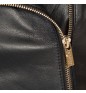 Nero  LORENA ANTONIAZZI Leather jacket