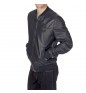 Dark Blue CANALI Leather jacket