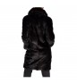 Black Nafa 40 BRASCHI Fur coat