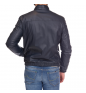 Blue CORNELIANI Leather jacket