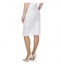 White Grey D.EXTERIOR Skirt