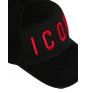 Be Icon Black Pink DSQUARED2 Baseball cap