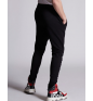 Black Shiny Black DSQUARED2 Sport trousers