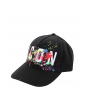 Icon Splash Black DSQUARED2 Baseball cap
