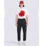'Boke Flower' Crest Jogging Black Kenzo Trousers