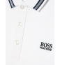 Embroidered Logo White HUGO BOSS Polo shirt