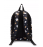 Monogram Pattern Black Brown HUGO BOSS Backpack