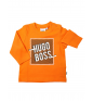 Orange HUGO BOSS T-shirt with long sleeves